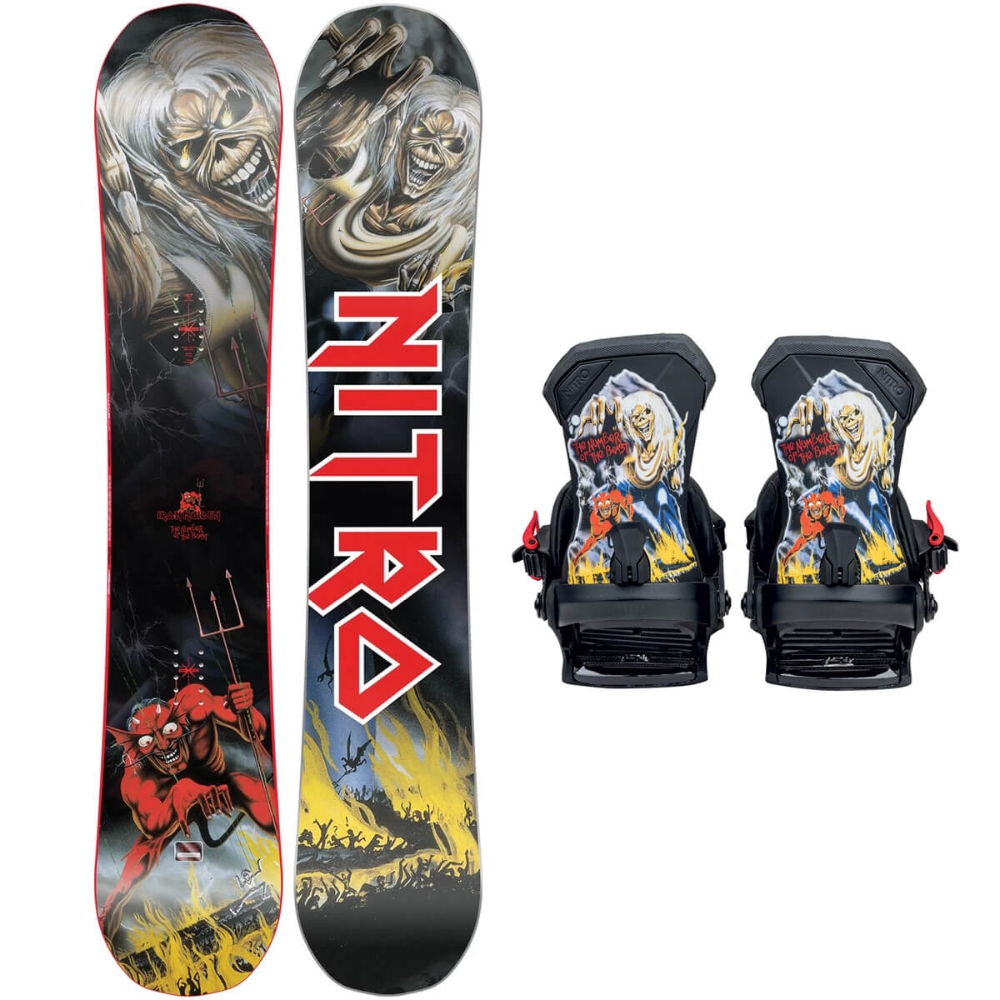 iron maiden snowboard nitro NITRO NITRO x IRON MAIDEN LTD EDITION