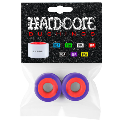 BONES BUSHING HARD CORE BARREL 95A PAIR PURPLE/RED UNI