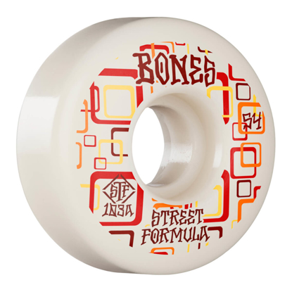 BONES RETROS V3 SLIMS 54 STF 103A WHITE 54MM