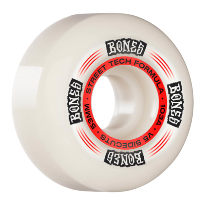 BONES REGULATORS 53 V5 SIDECUT STF 103A WHITE 53MM