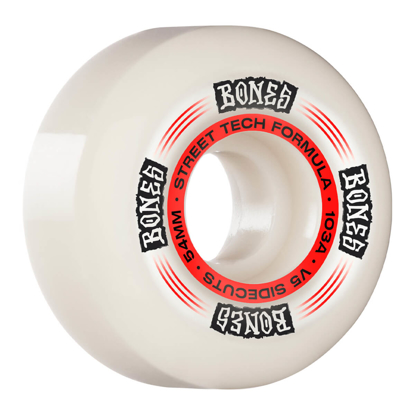 BONES REGULATORS 54 V5 SIDECUT STF 103A WHITE 54MM