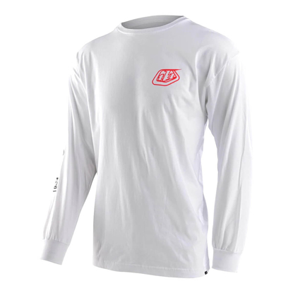 TROY LEE DESIGNS STAMP LONG SLEEVE T-SHIRT WHITE M