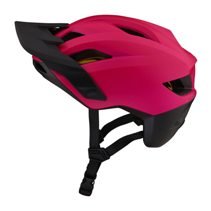 TROY LEE DESIGNS YOUTH FLOWLINE HELMET W/MIPS ORBIT MAGENTA / BLACK UNI