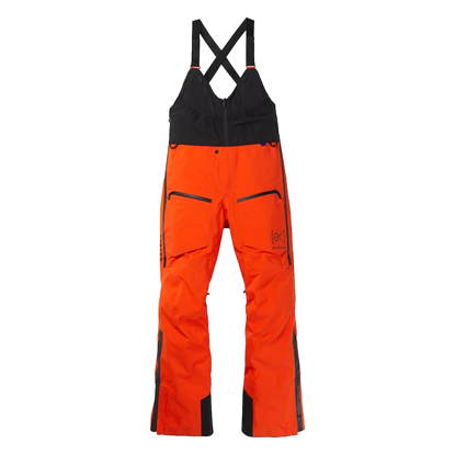 BURTON AK GORE TUSK W BIB PANTS SIGNAL ORANGE S