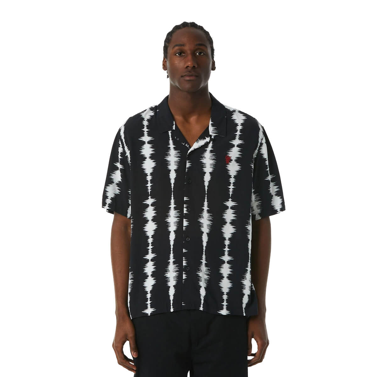 HUF SEISMOGRAM RESORT SHIRT レーヨン 半袖シャツ HUF】SEISMOGRAM RESORT SHIRT【オープンシャツ】 - ONE'S FORTE