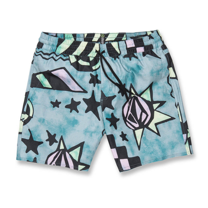 VOLCOM CHLORINE KILLER STONEY TRNK 17 TEMPLE TEAL XL