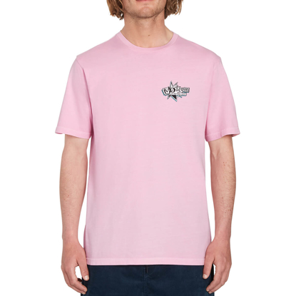 VOLCOM V ENTERTAINMENT LP T-SHIRT REEF PINK S