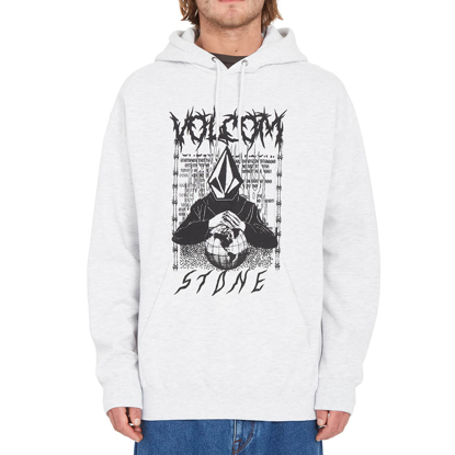 VOLCOM EDENER PULLOVER HEATHER GREY S