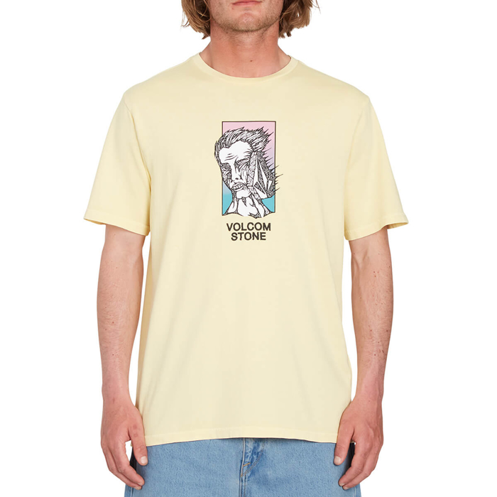 VOLCOM HECKLE T-SHIRT DAWN YELLOW M