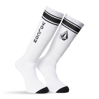 VOLCOM HIGH STRIPE SOCK PR WHITE UNI