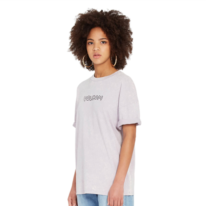 VOLCOM VOLTRIP W T-SHIRT LIGHT ORCHID S