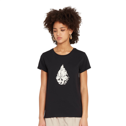 VOLCOM RADICAL DAZE W T-SHIRT BLACK S