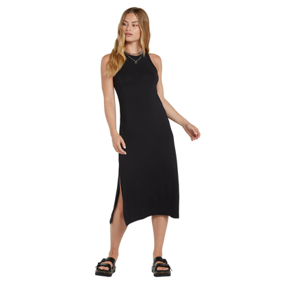 VOLCOM STONELIGHT DRESS BLACK XS