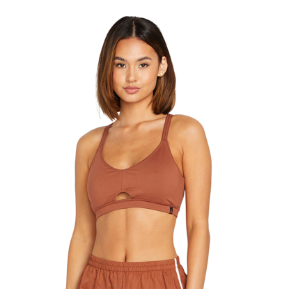 VOLCOM COCO HO BRALETTE DARK CLAY S