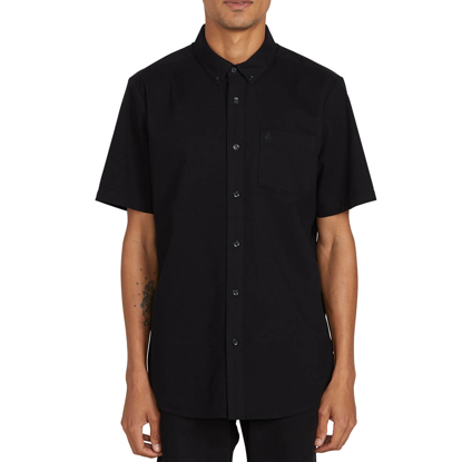 VOLCOM EVERETT OXFORD SS NEW BLACK M