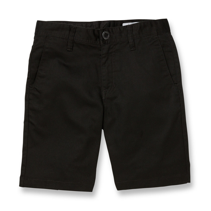 VOLCOM FRICKIN CHINO KID SHORT BLACK 28