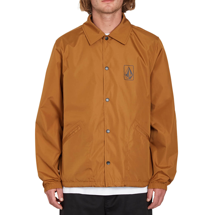 VOLCOM SKATE VITALS COACH JACKET RUBBER L