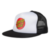 SANTA CRUZ CLASSIC DOT MESH HAT WHITE/BLACK UNI