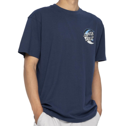 SANTA CRUZ DARK ARTS DOT T-SHIRT MIDNIGHT BLUE M