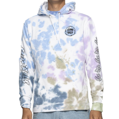 SANTA CRUZ MONO SPLAT PULLOVER HOODIE FERRIS WHEEL L