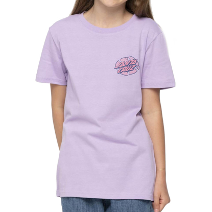 SANTA CRUZ RIGID SCREAMING HAND T-SHIRT DIGITAL LAVENDER 6-8