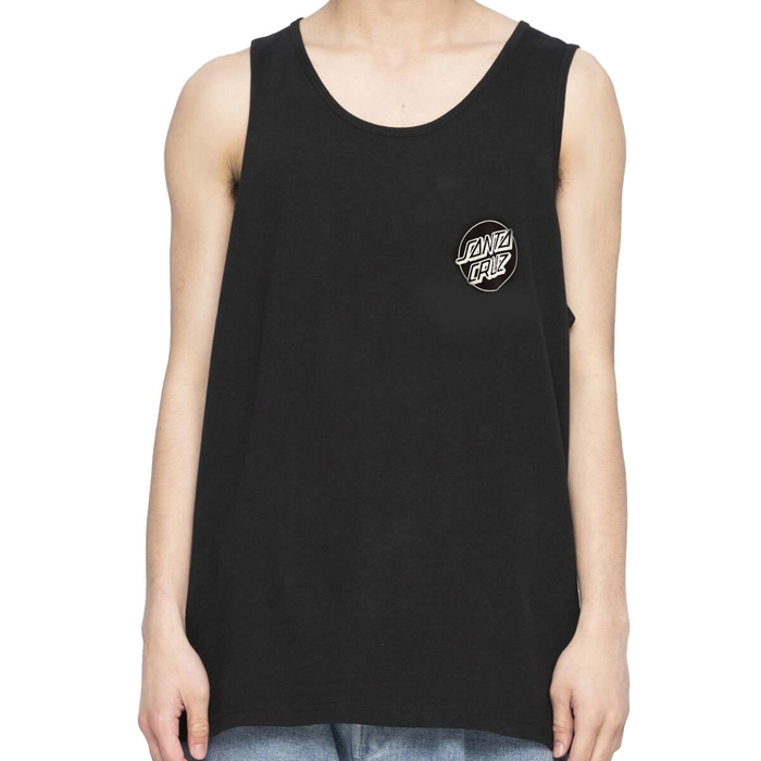 SANTA CRUZ SCREAMING HAND TANK TOP BLACK S