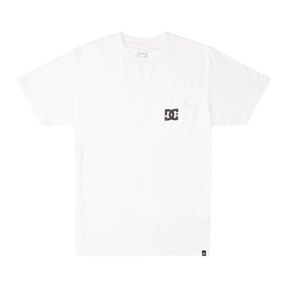DC DC STAR POCKET HSS T-SHIRT WHITE XS