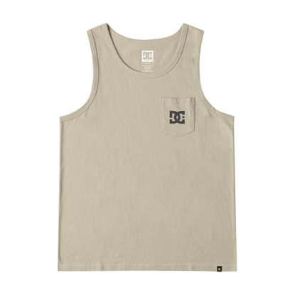 DC DC STAR POCKET TANK TOP OVERCAST L