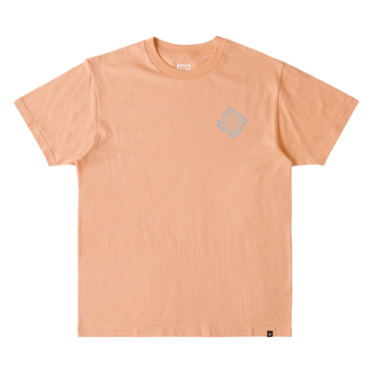 DC SWIRL HSS T-SHIRT PAPAYA PUNCH XL