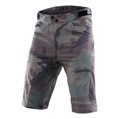 TROY LEE DESIGNS FLOWLINE SHORT SHELL CAMO WOODLAND 34