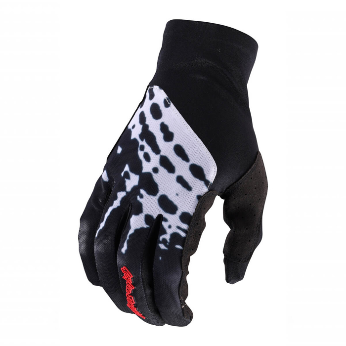 TROY LEE DESIGNS FLOWLINE GLOVE BIG SPIN BLACK / WHITE L