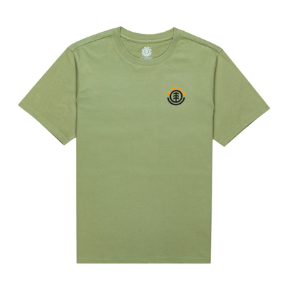 ELEMENT HILLS T-SHIRT OIL GREEN L