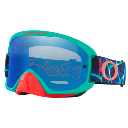 OAKLEY O FRAME 2.0 PRO MTB BLUE WEBSTAR /BLACK ICE IRIDIUM UNI