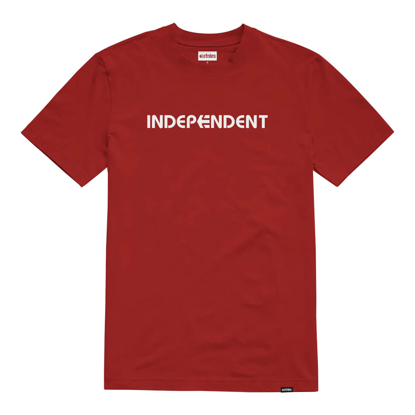 ETNIES INDEPENDENT T-SHIRT RED M