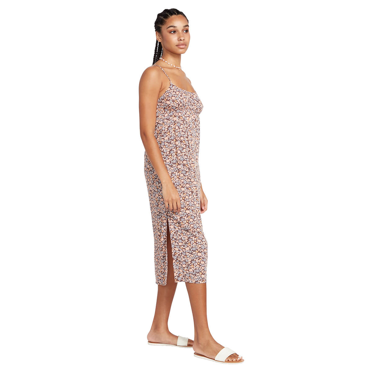 volcom beach dresses Volcom Bae Bae Doll Dress - Black/White