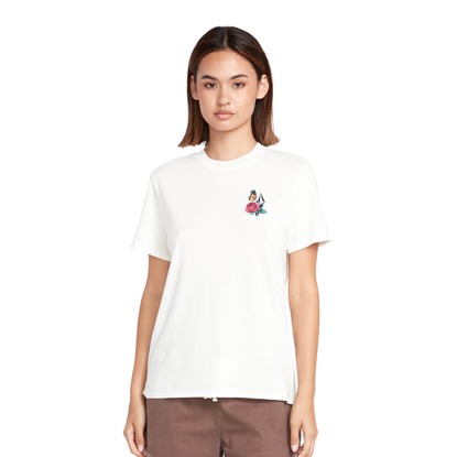 VOLCOM LOCK IT UP T-SHIRT STAR WHITE XS