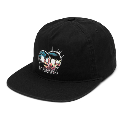 VOLCOM VOLCOM ENTERTAINMENT PEPPER ADJUSTABLE HAT BLACK UNI