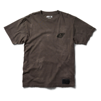 DC STAR WARS MANDO TRAVEL T-SHIRT DARK SHADOW RAIN WASH M