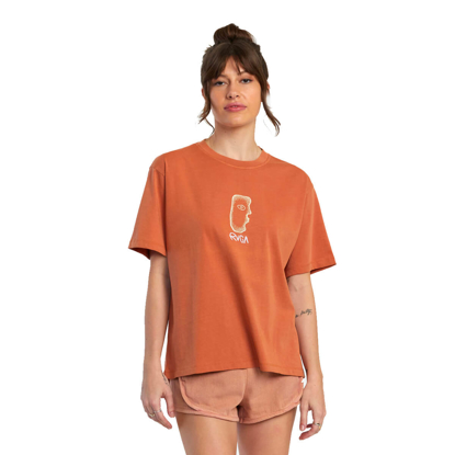 RVCA NADA ANYDAY T-SHIRT SANDLEWOOD M/10