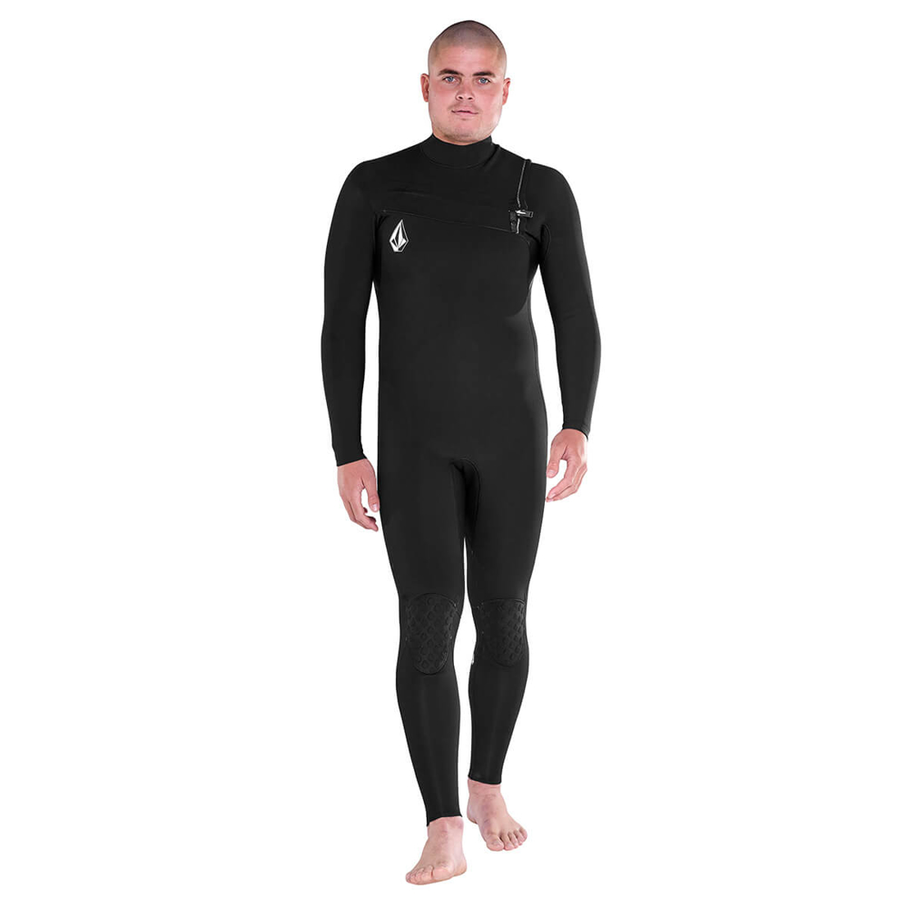 VOLCOM 3/2MM CHEST ZIP FULLSUIT BLACK XL