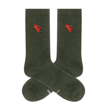 ADAM LADYBUGS CREW SOCKS ASSORTED 36-40