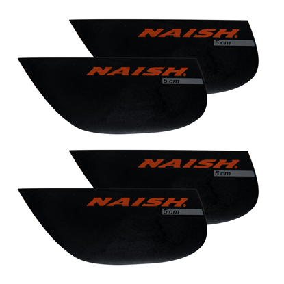 NAISH TT FINS IXEF 5.0CM (4) MULTICOLOR 5cm