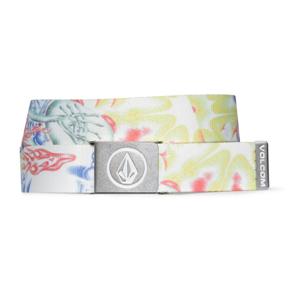 VOLCOM FA SAM RYSER WEB BELT WHITE UNI