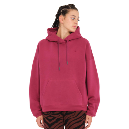 VOLCOM STONE HEART II HOODIE PULLOVER HOODIE WINE S