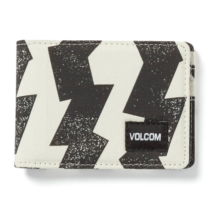 VOLCOM POST BIFOLD WALLET DIRTY WHITE UNI