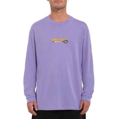 VOLCOM FA NANDO VON ARB LONGSLEEVE PAISLEY PURPLE S