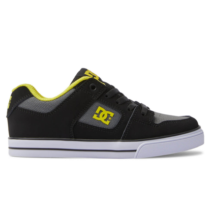 DC PURE ELASTIC BLACK/LIME GREEN 32