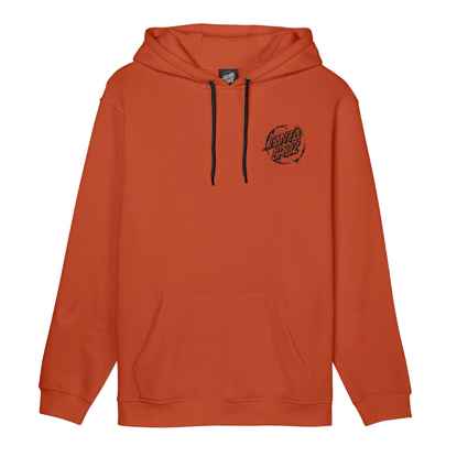 SANTA CRUZ ERODE DOT MONO HOOD TERRACOTTA M
