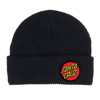 SANTA CRUZ CLASSIC DOT BEANIE BLACK UNI