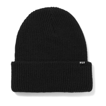 HUF HUF SET USUAL BEANIE BLACK UNI